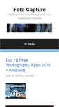 Mobile Screenshot of fotocapture.com